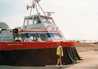 AP1-88 hovercraft promotional day by BHC -  (credit: The <a href='http://www.hovercraft-museum.org/' target='_blank'>Hovercraft Museum Trust</a>).